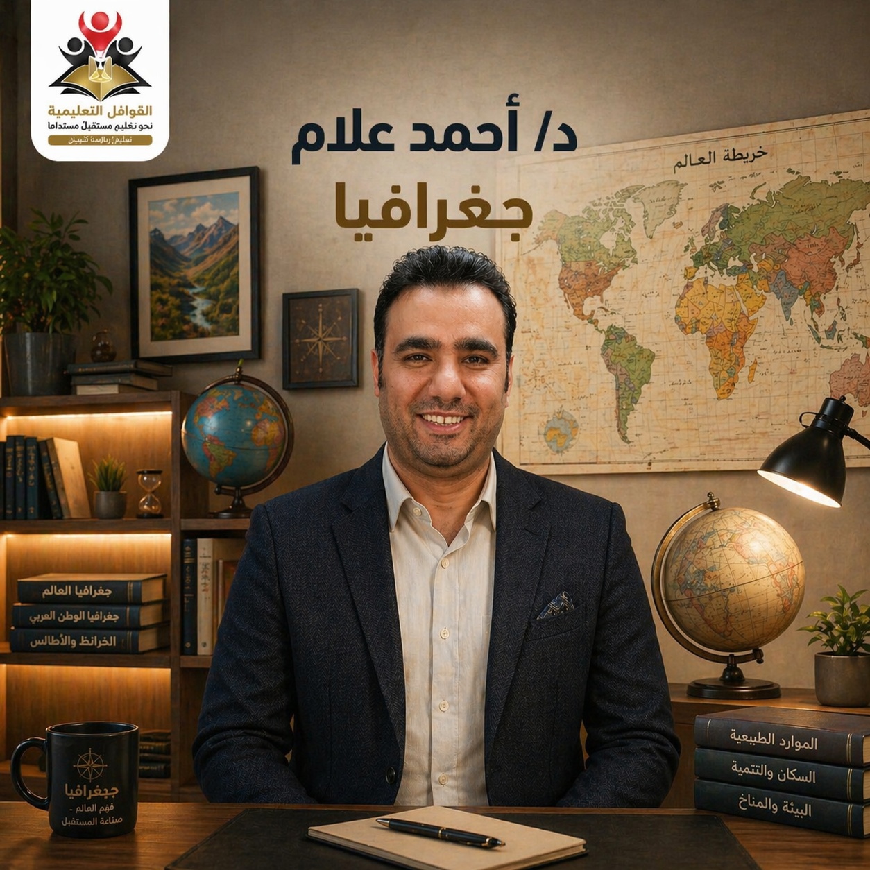 مراجعة جزئية على ثلث منهج الجغرافيا السياسية للصف الثالث الثانوي…
